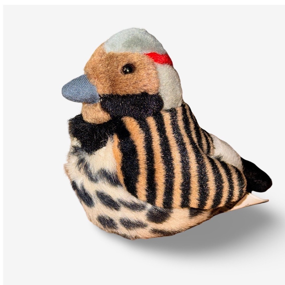 Wild Republic Audubon Bird Northern Flicker Plush Real Chirping Sound Toy 2013